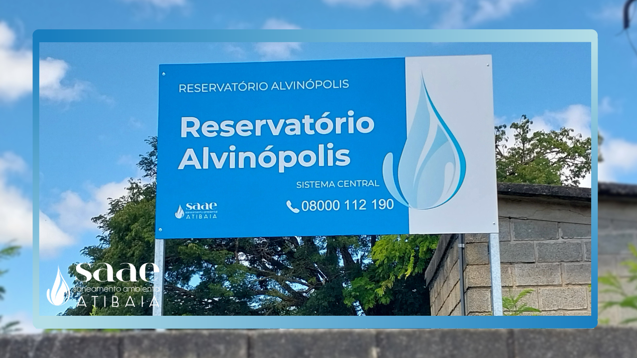 Obra de novo reservatório vai garantir abastecimento de água tratada para até 90 mil moradores em Atibaia