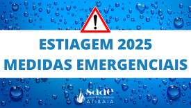 Medidas emergenciais para recuperação do sistema de abastecimento