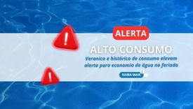 Festas de Fim de Ano: Alerta Máximo para o Uso da Água