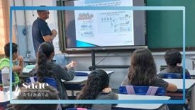 Dia Mundial da Água é celebrado com ação de educação ambiental em escola municipal de Atibaia